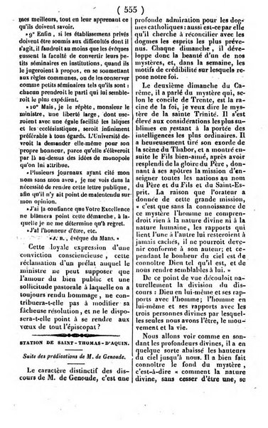 L'ami de la religion journal et revue ecclesiastique, politique et litteraire