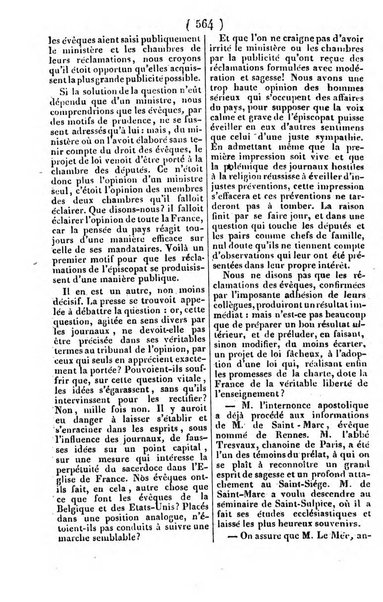 L'ami de la religion journal et revue ecclesiastique, politique et litteraire