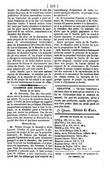 L'ami de la religion journal et revue ecclesiastique, politique et litteraire