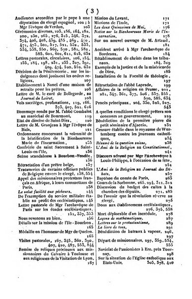 L'ami de la religion journal et revue ecclesiastique, politique et litteraire