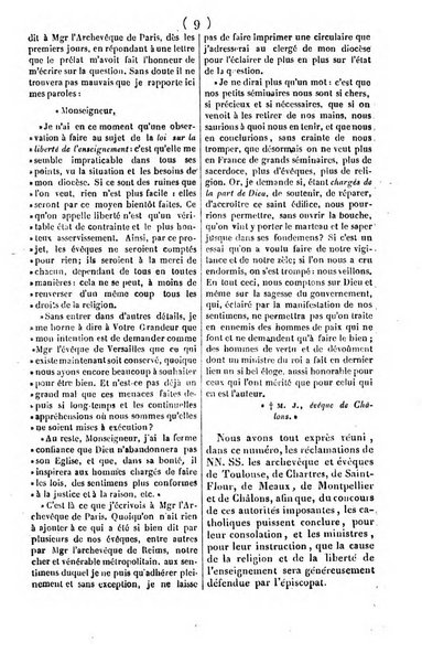 L'ami de la religion journal et revue ecclesiastique, politique et litteraire