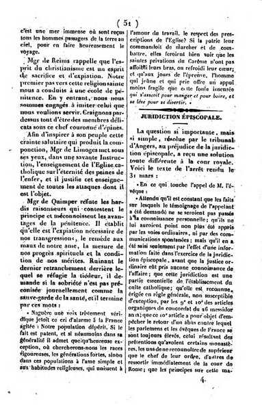 L'ami de la religion journal et revue ecclesiastique, politique et litteraire