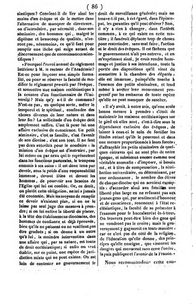 L'ami de la religion journal et revue ecclesiastique, politique et litteraire