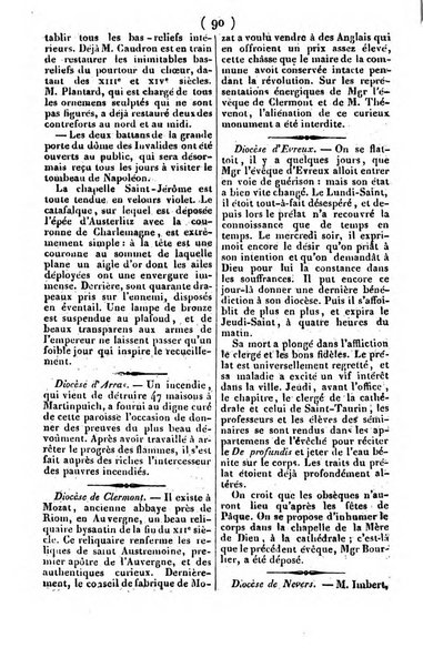 L'ami de la religion journal et revue ecclesiastique, politique et litteraire