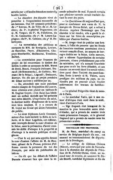 L'ami de la religion journal et revue ecclesiastique, politique et litteraire