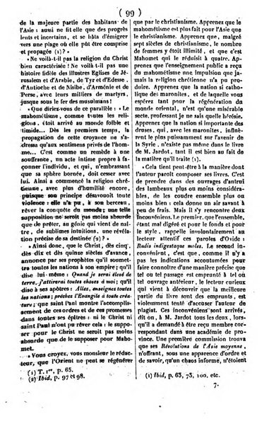 L'ami de la religion journal et revue ecclesiastique, politique et litteraire