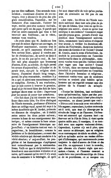 L'ami de la religion journal et revue ecclesiastique, politique et litteraire