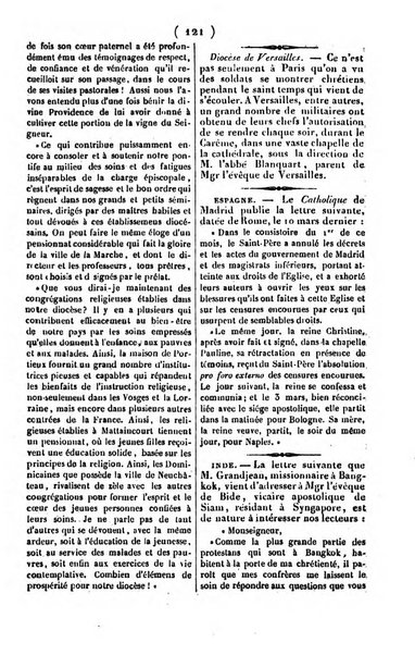 L'ami de la religion journal et revue ecclesiastique, politique et litteraire