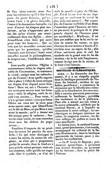 L'ami de la religion journal et revue ecclesiastique, politique et litteraire