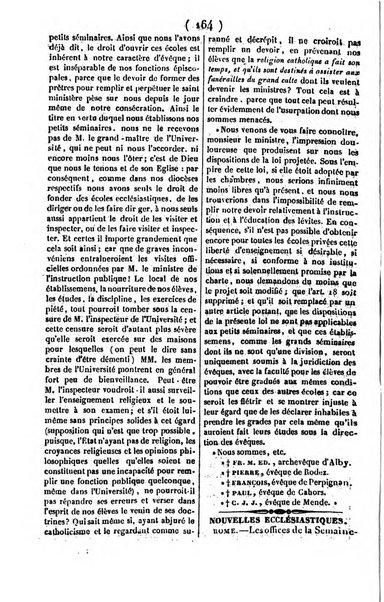 L'ami de la religion journal et revue ecclesiastique, politique et litteraire