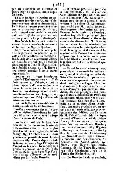 L'ami de la religion journal et revue ecclesiastique, politique et litteraire