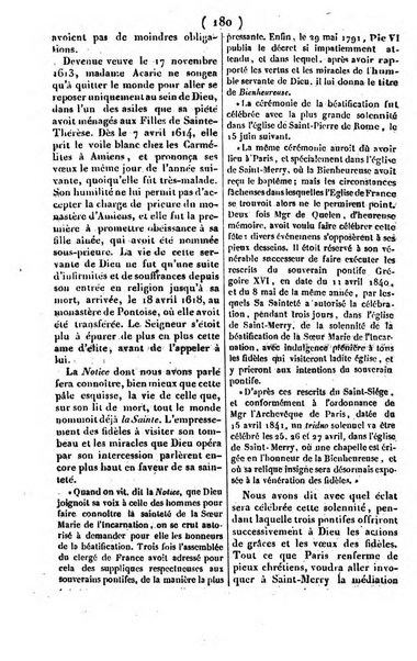 L'ami de la religion journal et revue ecclesiastique, politique et litteraire