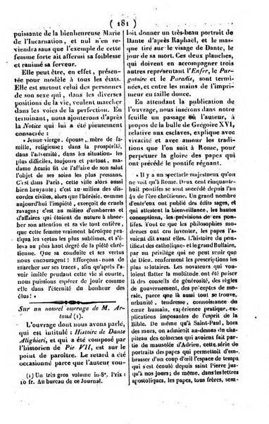 L'ami de la religion journal et revue ecclesiastique, politique et litteraire