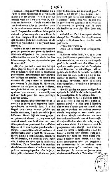 L'ami de la religion journal et revue ecclesiastique, politique et litteraire