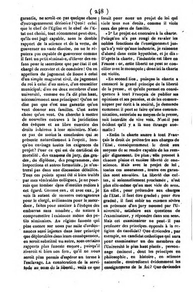 L'ami de la religion journal et revue ecclesiastique, politique et litteraire