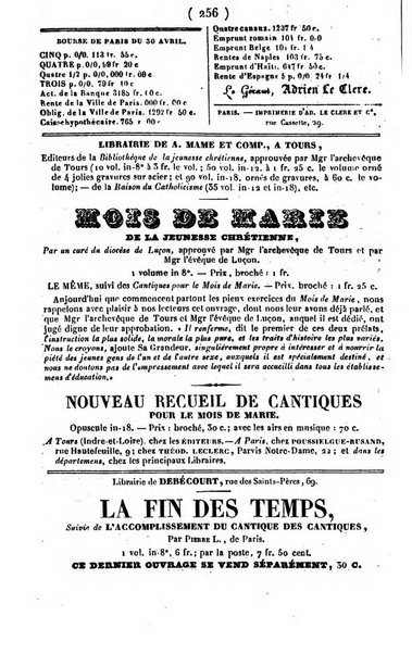 L'ami de la religion journal et revue ecclesiastique, politique et litteraire