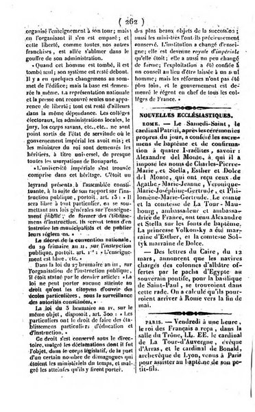 L'ami de la religion journal et revue ecclesiastique, politique et litteraire