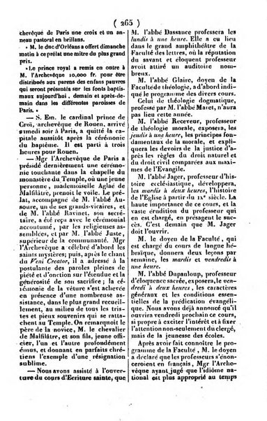 L'ami de la religion journal et revue ecclesiastique, politique et litteraire