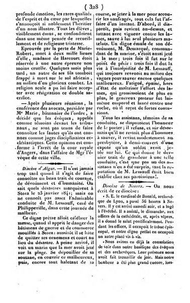 L'ami de la religion journal et revue ecclesiastique, politique et litteraire