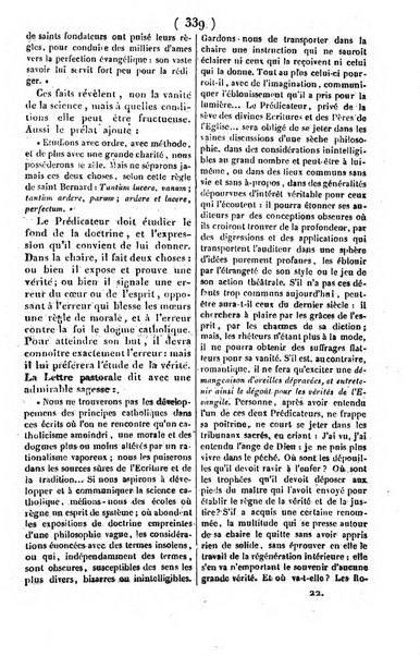 L'ami de la religion journal et revue ecclesiastique, politique et litteraire