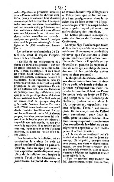 L'ami de la religion journal et revue ecclesiastique, politique et litteraire