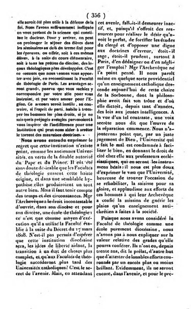 L'ami de la religion journal et revue ecclesiastique, politique et litteraire