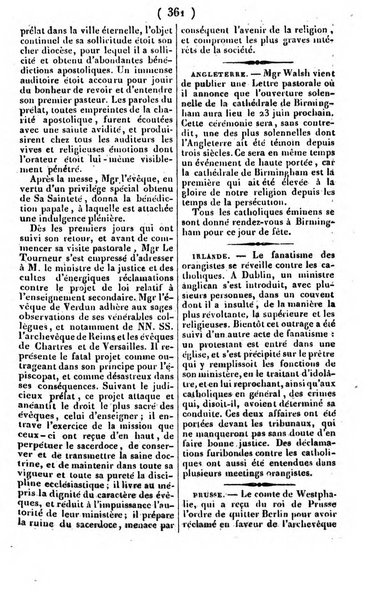 L'ami de la religion journal et revue ecclesiastique, politique et litteraire