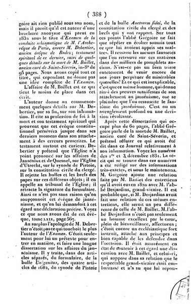 L'ami de la religion journal et revue ecclesiastique, politique et litteraire