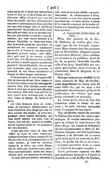 L'ami de la religion journal et revue ecclesiastique, politique et litteraire