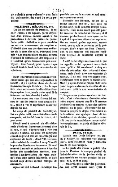 L'ami de la religion journal et revue ecclesiastique, politique et litteraire