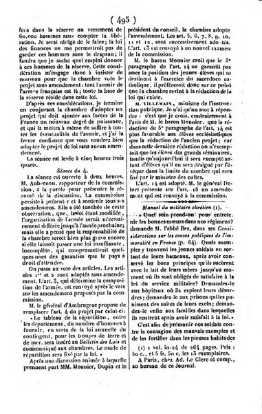 L'ami de la religion journal et revue ecclesiastique, politique et litteraire