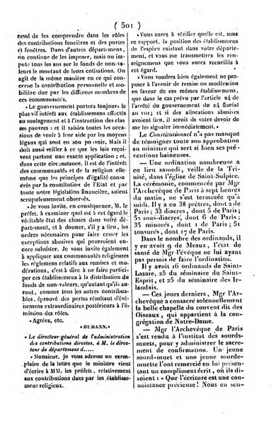 L'ami de la religion journal et revue ecclesiastique, politique et litteraire