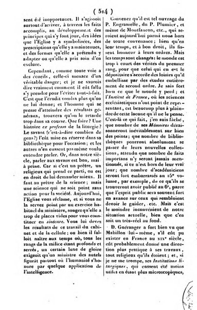 L'ami de la religion journal et revue ecclesiastique, politique et litteraire