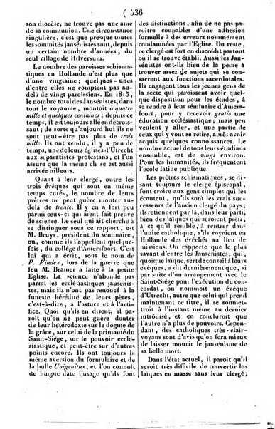 L'ami de la religion journal et revue ecclesiastique, politique et litteraire