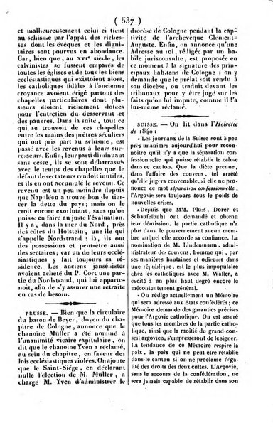 L'ami de la religion journal et revue ecclesiastique, politique et litteraire