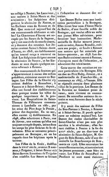 L'ami de la religion journal et revue ecclesiastique, politique et litteraire