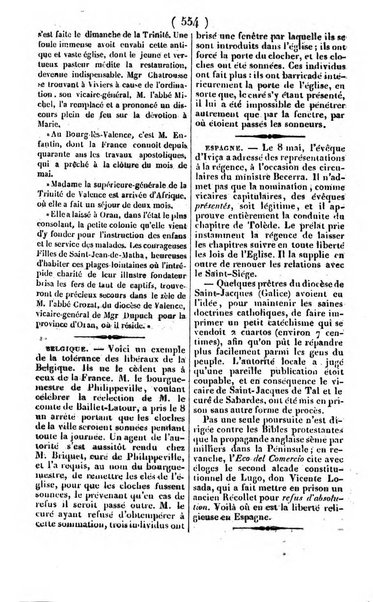 L'ami de la religion journal et revue ecclesiastique, politique et litteraire