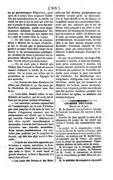 L'ami de la religion journal et revue ecclesiastique, politique et litteraire