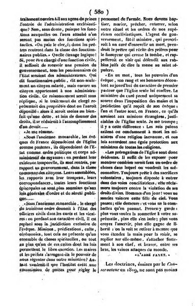 L'ami de la religion journal et revue ecclesiastique, politique et litteraire