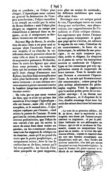 L'ami de la religion journal et revue ecclesiastique, politique et litteraire