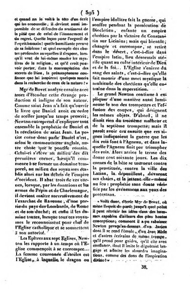 L'ami de la religion journal et revue ecclesiastique, politique et litteraire