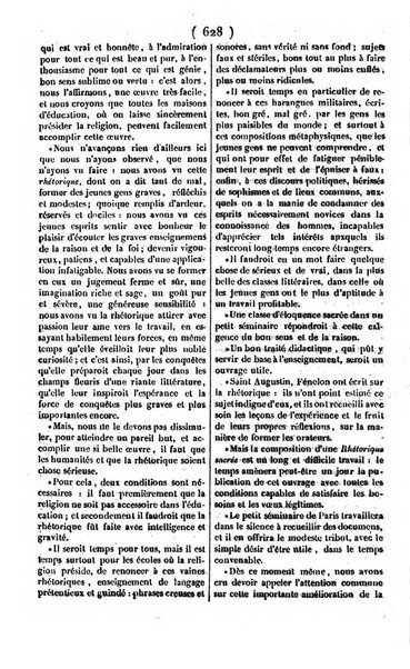 L'ami de la religion journal et revue ecclesiastique, politique et litteraire