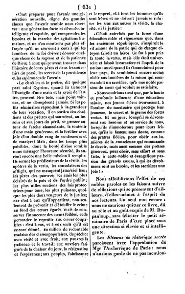 L'ami de la religion journal et revue ecclesiastique, politique et litteraire