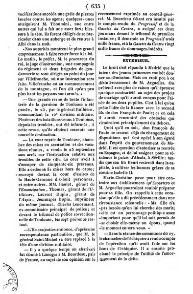 L'ami de la religion journal et revue ecclesiastique, politique et litteraire