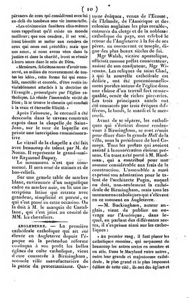 L'ami de la religion journal et revue ecclesiastique, politique et litteraire