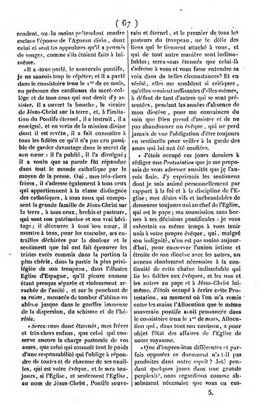 L'ami de la religion journal et revue ecclesiastique, politique et litteraire