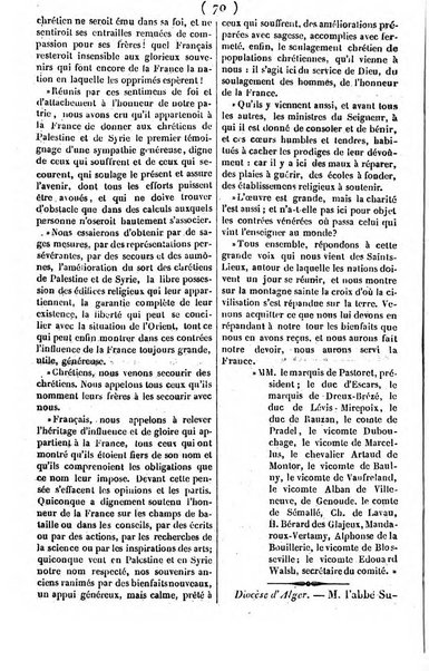 L'ami de la religion journal et revue ecclesiastique, politique et litteraire