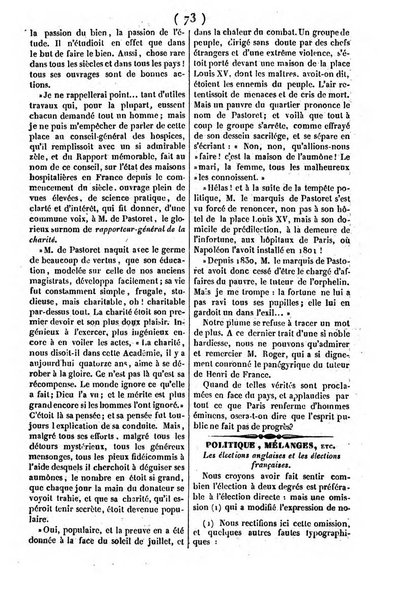 L'ami de la religion journal et revue ecclesiastique, politique et litteraire