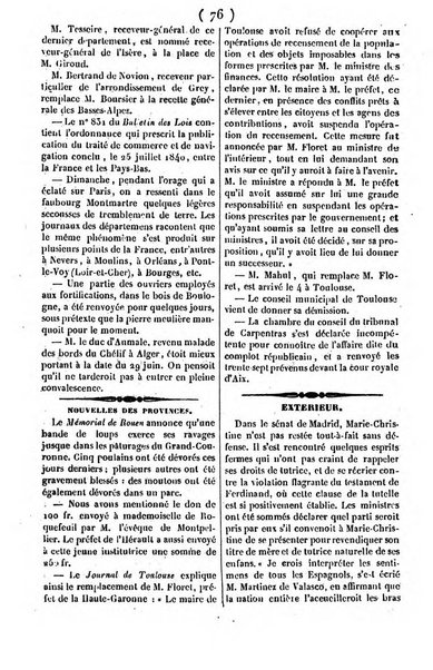 L'ami de la religion journal et revue ecclesiastique, politique et litteraire