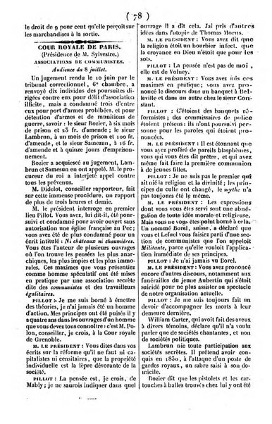 L'ami de la religion journal et revue ecclesiastique, politique et litteraire